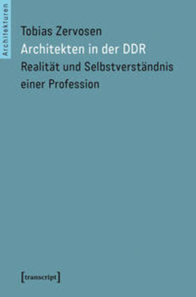 Zervosen |  Architekten in der DDR | Buch |  Sack Fachmedien