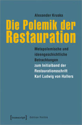 Kruska |  Die Polemik der Restauration | Buch |  Sack Fachmedien