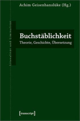 Geisenhanslüke |  Buchstäblichkeit | Buch |  Sack Fachmedien