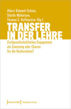 Kümmel-Schnur / Mühleisen / Hoffmeister |  Transfer in der Lehre | Buch |  Sack Fachmedien