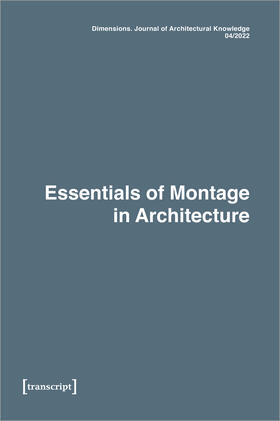 Treiber / Meireis / Franke |  Dimensions. Journal of Architectural Knowledge | Buch |  Sack Fachmedien