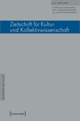Marschelke |  Zeitschrift für Kultur- und Kollektivwissenschaft | Buch |  Sack Fachmedien