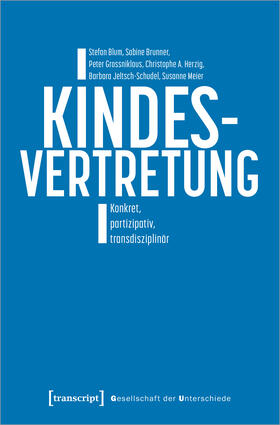 Blum / Brunner / Grossniklaus |  Kindesvertretung | Buch |  Sack Fachmedien