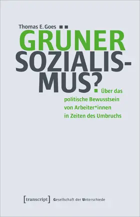 Goes |  Grüner Sozialismus? | Buch |  Sack Fachmedien