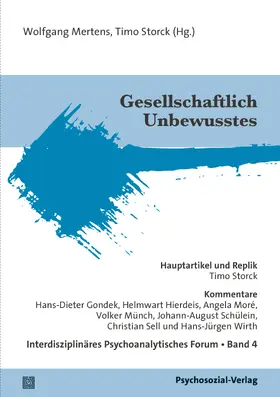 Mertens / Storck | Gesellschaftlich Unbewusstes | Buch | 978-3-8379-3408-3 | sack.de