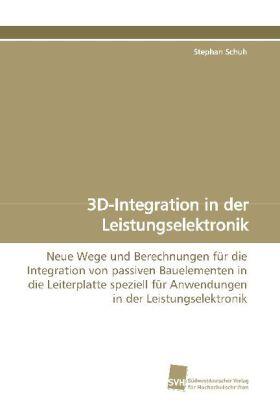 Schuh |  3D-Integration in der Leistungselektronik | Buch |  Sack Fachmedien