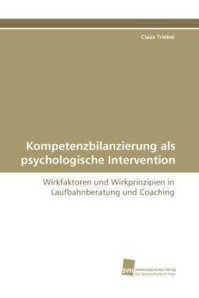 Triebel |  Kompetenzbilanzierung als psychologische Intervention | Buch |  Sack Fachmedien