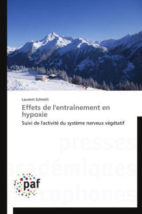 Schmitt |  Effets de l'entraînement en hypoxie | Buch |  Sack Fachmedien