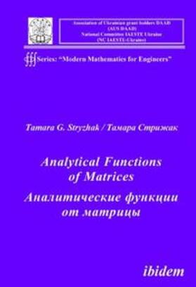 Stryzhak |  Analytical Functions of Matrices. | Buch |  Sack Fachmedien