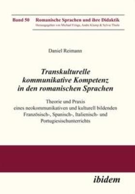 Reimann |  Reimann, D: Transkulturelle kommunikative Kompetenz in den r | Buch |  Sack Fachmedien