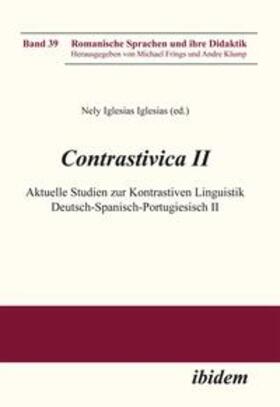 Iglesias |  Contrastivica II | Buch |  Sack Fachmedien