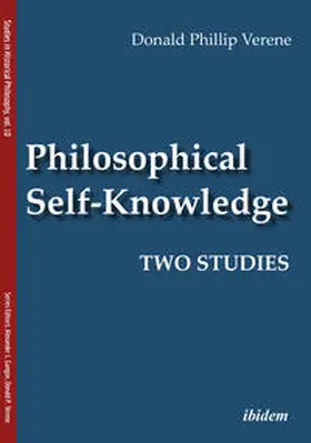 Verene / Gungov |  Philosophical Self-Knowledge | Buch |  Sack Fachmedien