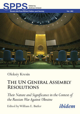 Kresin / Butler |  United Nations General Assembly Resolutions | Buch |  Sack Fachmedien