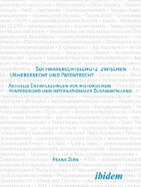 Zirn |  Softwarerechtsschutz zwischen Urheberrecht und Patentrecht | eBook | Sack Fachmedien