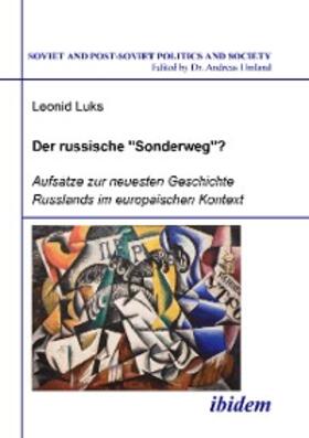 Luks |  Der russische "Sonderweg"? | eBook | Sack Fachmedien