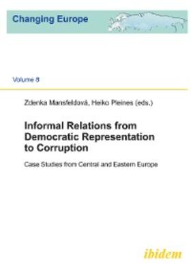 Mansfeldová / Pleines |  Informal Relations from Democratic Representation to Corruption | eBook | Sack Fachmedien