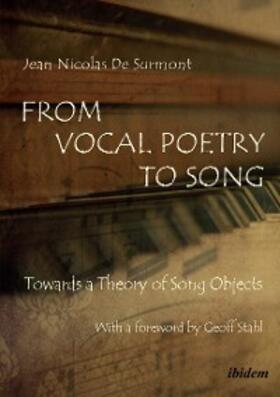 De Surmont |  From Vocal Poetry to Song | eBook | Sack Fachmedien