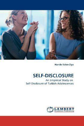 Eslen-Ziya |  SELF-DISCLOSURE | Buch |  Sack Fachmedien