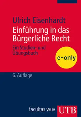 Eisenhardt |  Einführung in das Bürgerliche Recht | eBook | Sack Fachmedien