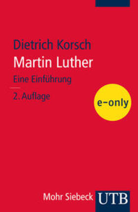 Korsch |  Martin Luther | eBook | Sack Fachmedien