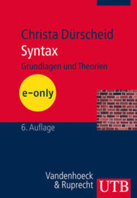 Dürscheid |  Syntax | eBook | Sack Fachmedien