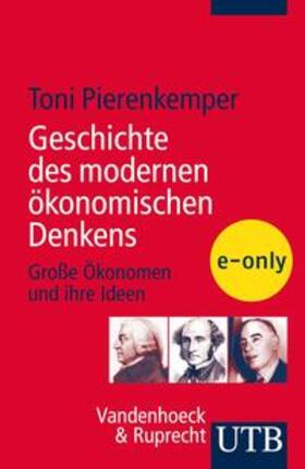 Pierenkemper |  Geschichte des modernen ökonomischen Denkens | eBook | Sack Fachmedien
