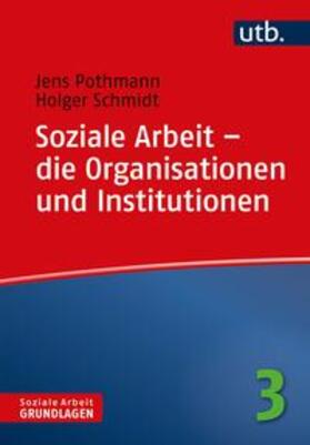 Pothmann / Schmidt |  Soziale Arbeit – die Organisationen und Institutionen | eBook | Sack Fachmedien