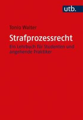 Walter |  Strafprozessrecht | eBook | Sack Fachmedien