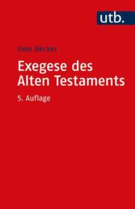 Becker | Exegese des Alten Testaments | E-Book | sack.de