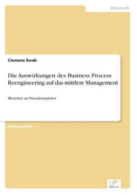 Koob |  Die Auswirkungen des Business Process Reengineering auf das mittlere Management | Buch |  Sack Fachmedien