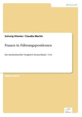 Klemm / Martin |  Frauen in Führungspositionen | Buch |  Sack Fachmedien