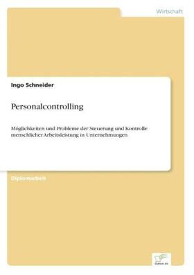 Schneider |  Personalcontrolling | Buch |  Sack Fachmedien