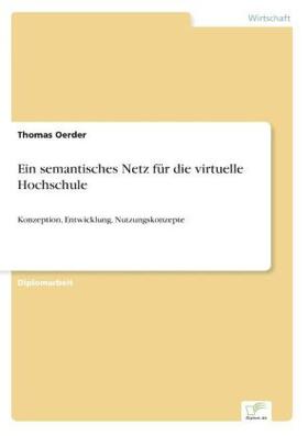 Oerder |  Ein semantisches Netz für die virtuelle Hochschule | Buch |  Sack Fachmedien