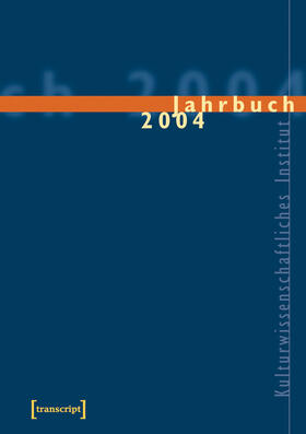 Institut |  Jahrbuch 2004 | eBook | Sack Fachmedien