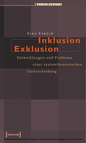 Farzin |  Inklusion/Exklusion | eBook | Sack Fachmedien
