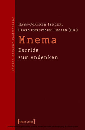 Lenger (verst.) / Lenger / Tholen |  Mnema | eBook | Sack Fachmedien