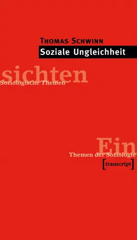 Schwinn |  Soziale Ungleichheit | eBook | Sack Fachmedien