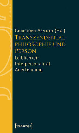 Asmuth |  Transzendentalphilosophie und Person | eBook | Sack Fachmedien