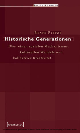 Fietze |  Historische Generationen | eBook | Sack Fachmedien
