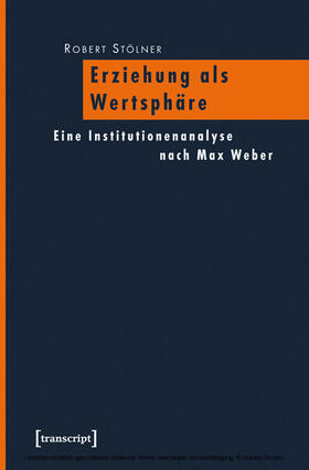 Stölner |  Erziehung als Wertsphäre | eBook | Sack Fachmedien