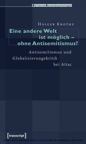 Knothe |  Eine andere Welt ist möglich - ohne Antisemitismus? | eBook | Sack Fachmedien