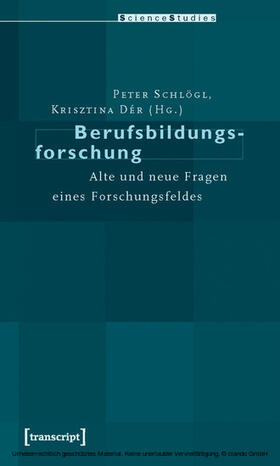 Schlögl / Dér | Berufsbildungsforschung | E-Book | sack.de