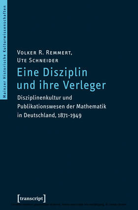 Remmert / Schneider |  Eine Disziplin und ihre Verleger | eBook | Sack Fachmedien