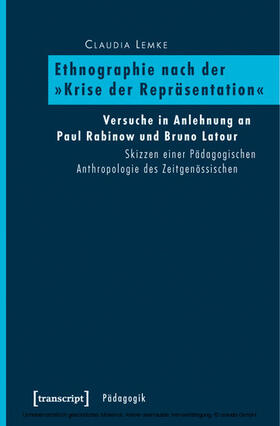 Lemke |  Ethnographie nach der »Krise der Repräsentation« | eBook | Sack Fachmedien