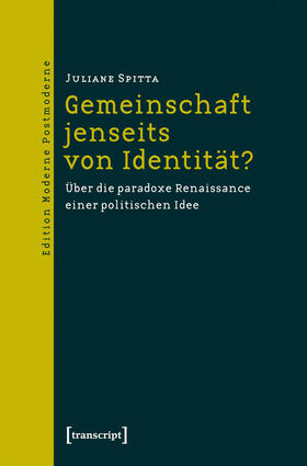 Spitta |  Gemeinschaft jenseits von Identität? | eBook | Sack Fachmedien