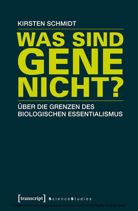 Schmidt | Was sind Gene nicht? | E-Book | sack.de