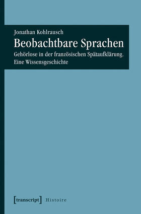 Kohlrausch |  Beobachtbare Sprachen | eBook | Sack Fachmedien