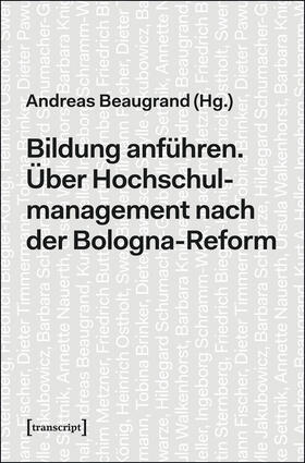 Beaugrand |  Bildung anführen | eBook | Sack Fachmedien