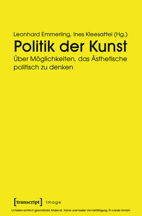 Emmerling / Kleesattel |  Politik der Kunst | eBook | Sack Fachmedien