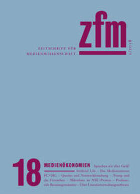 Zeitschrift für Medienwissenschaft 18 | E-Book | sack.de